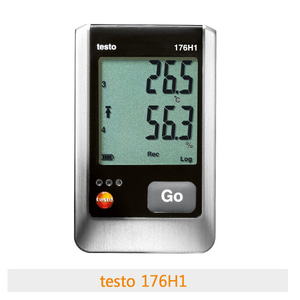 TESTO 176 H1 고정밀 4채널 온습도 및 압력 로거(USB케이블포함)