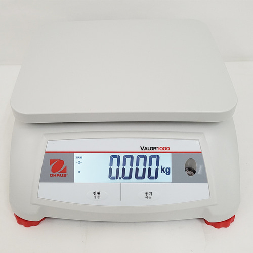 오하우스 식자재 업소용 주방 가정용 이유식 디지털 전자 저울 valor 1000-V12P