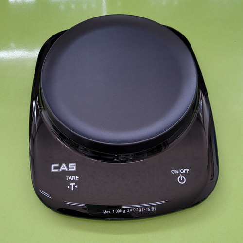 CAS 카스 K11 정밀 전자 저울 주방 이유식 계량 베이킹 요리 1kg(0.1g)