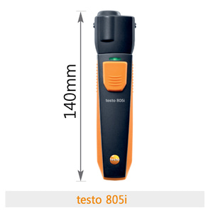 TESTO 805i 적외선 온도 측정기 식품 자동차 화학 플라스틱 온도 측정