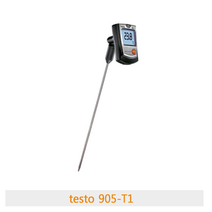 TESTO 905-T1 디지털 온도계 기름온도 액체온도 침투형 탐침형 휴대형 실험실 HACCP 식품공장