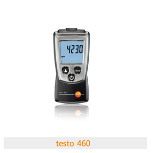 TESTO 460 광학방식 rpm 측정기 디지털 회전계 비접촉반사방식 타코메타 휴대용