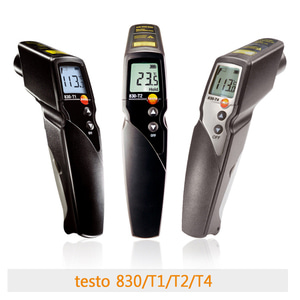 TESTO 830-T2 세트 산업용 적외선 온도계 (표면 온도 프로브 포함)