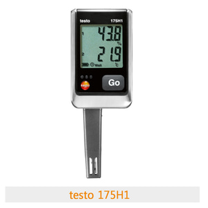 TESTO 175 H1 디지털 데이터로그 온습도계 2채널 100만개데이터저장 빠른반응속도센서 (USB케이블포함)