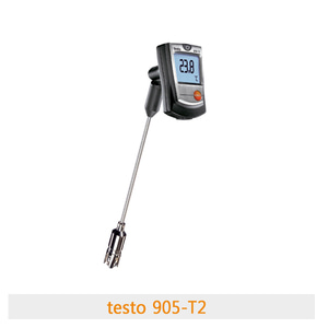 TESTO 905-T2 휴대용 표면용 디지털 온도계 50~500℃ 열전대측정 금형다이온도측정 빠른측정속도